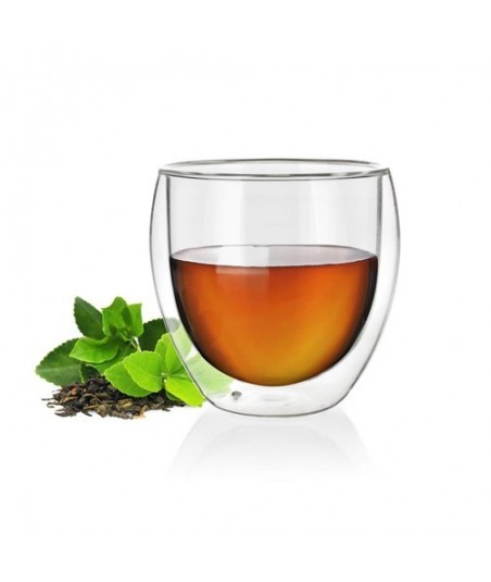 Stiklinė su dvigubomis sienelėmis 1vnt