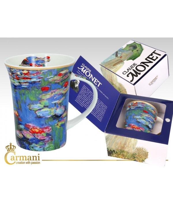 Puodelis Monet "Vandens lelijos"