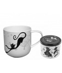 Puodelis Crazy Cats 550ml...
