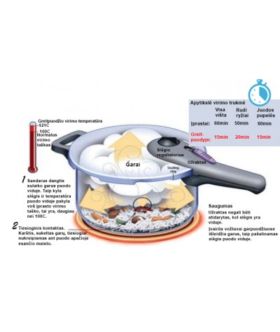 Alza greitpuodis 6l iš...