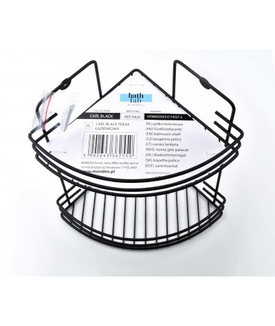 Vonios lentynėlė 19x19x30cm...