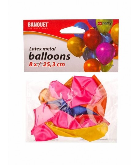 Balionai 8vnt Metalic