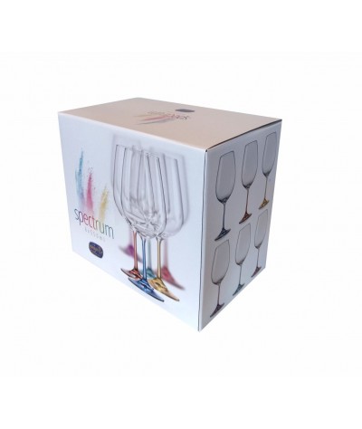 Taurės  vynui 550ml. Spectrum