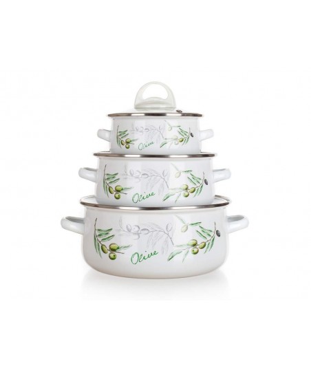 Banquet Emaliuotų puodų...