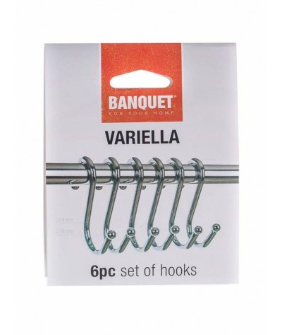 Kabliukai nerūd. plieno 6...