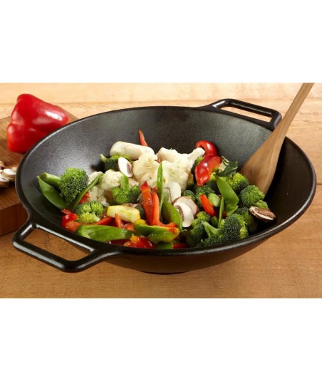 Lodge ketaus keptuvė wok...