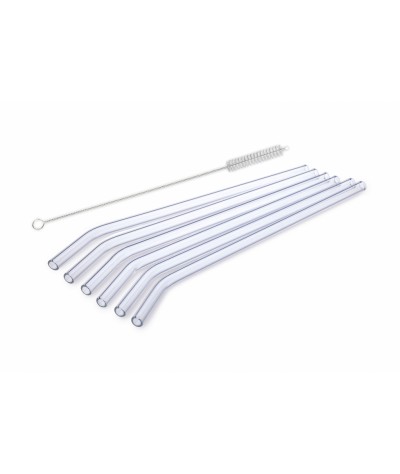 Simax stikliniai šiaudeliai...