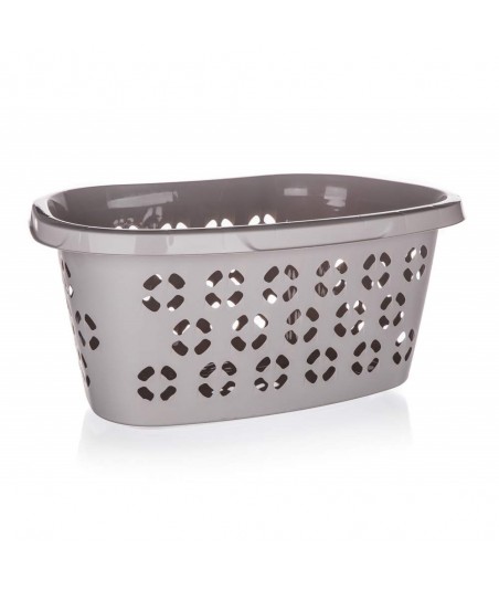 Skalbinių krepšys 30,5l,pilkas
