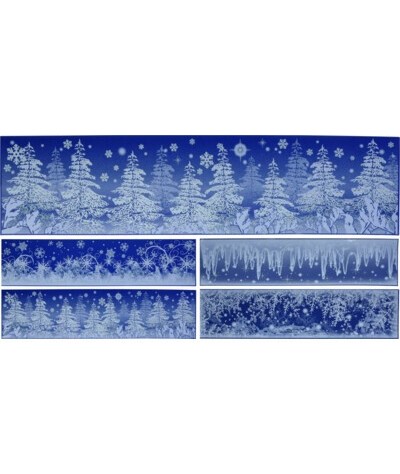 Kalėdų lipdukas ant lango...