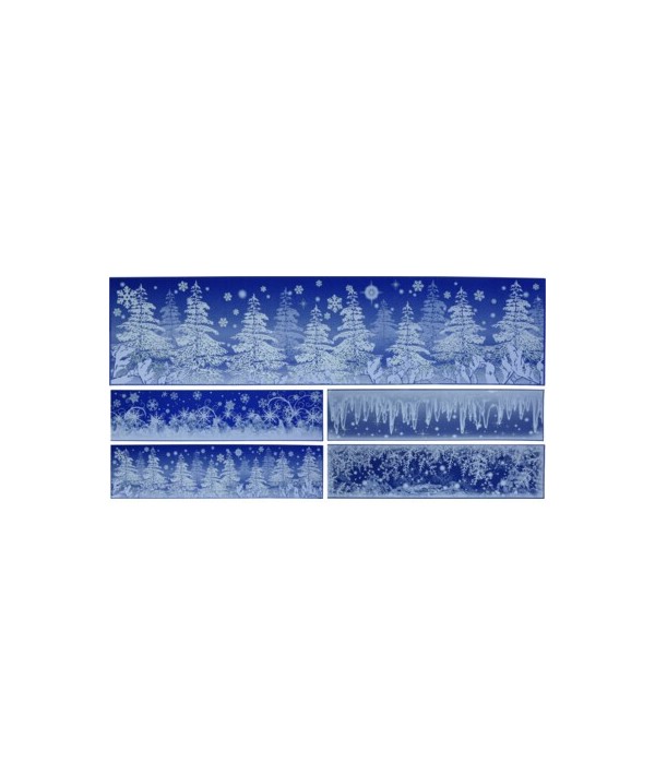 Kalėdų lipdukas ant lango...