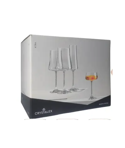 Taurės vynui 460ml 6vnt ,XTRA