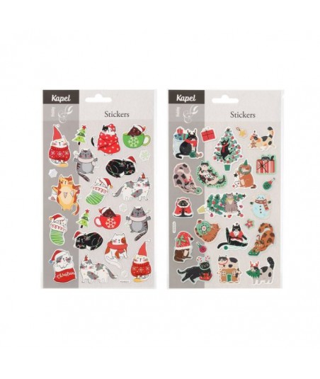 Kalėdų lipdukai 14,5xh25cm 2r