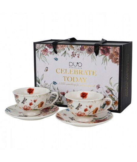 Porcelianiniai puodeliai su...