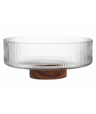Maku stiklinis dubuo 26cm...