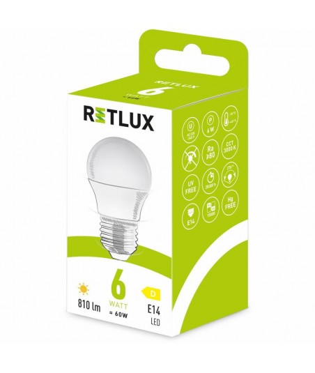 Lempa LED burbulas 6W...
