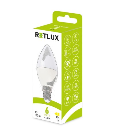 Lempa LED  6W,Retlux RLL627...