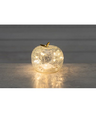 Šviečiantis obuolys 10cm,10LED