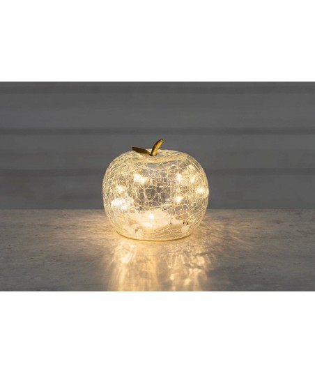 Šviečiantis obuolys 10cm,10LED