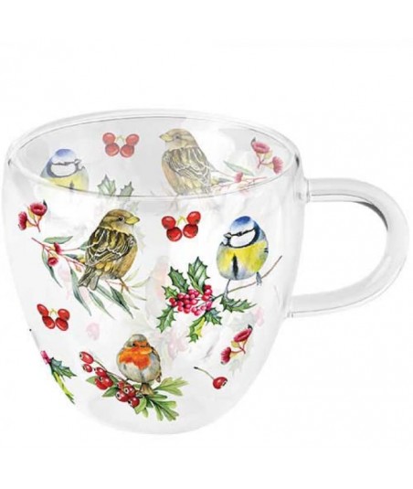 Dvigubo stiklo puodelis...