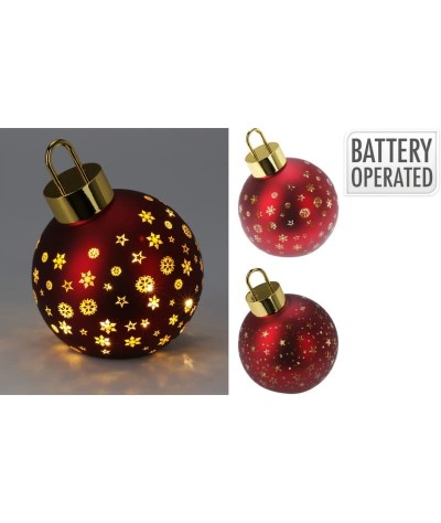 Kalėdinis LED rutulys 15cm...