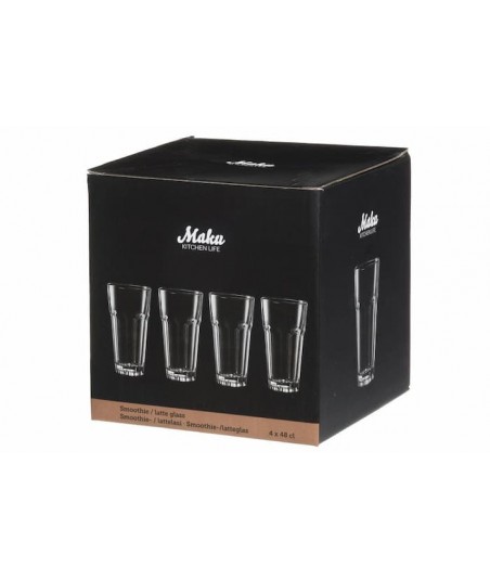 Stiklinės 480ml 4vnt, Maku